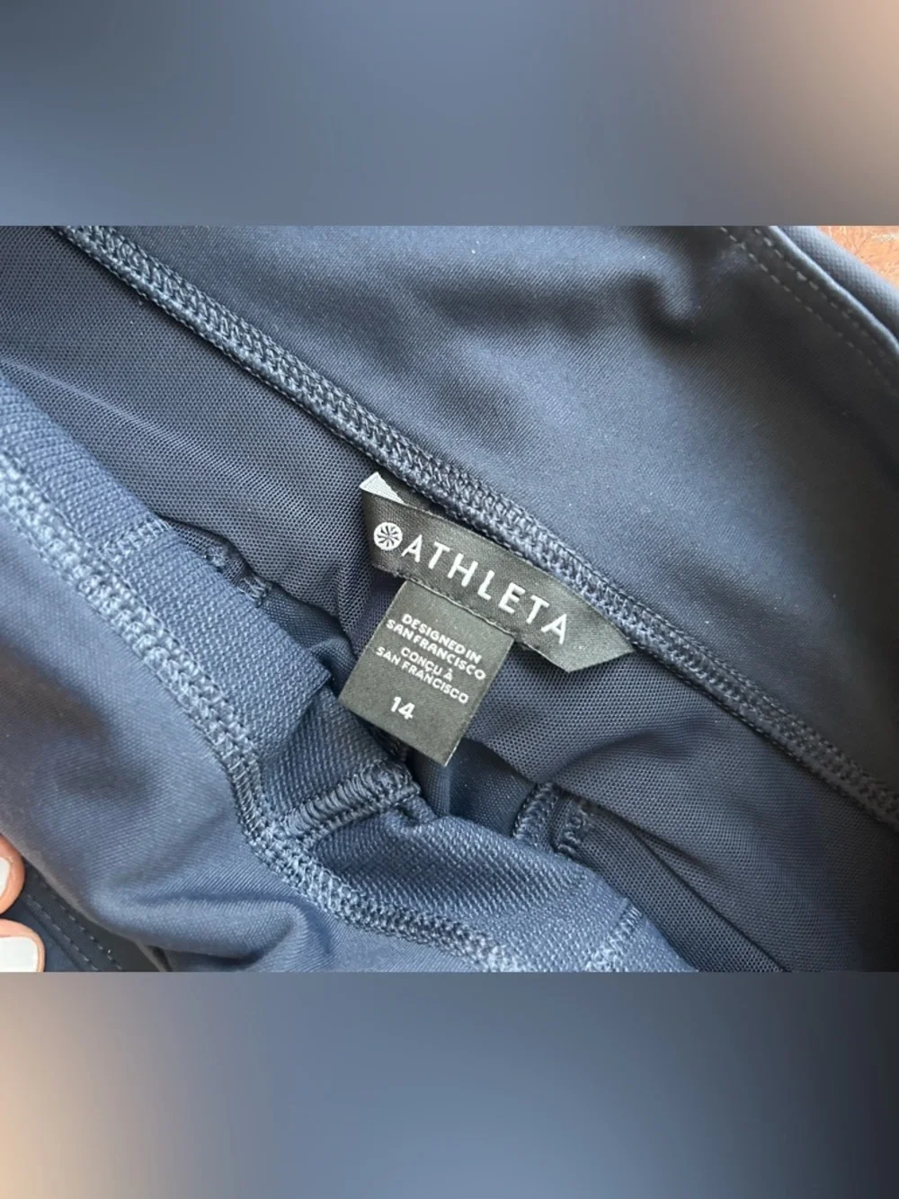 Athleta sleek navy